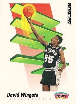1991-92 SkyBox David Wingate #264 card image