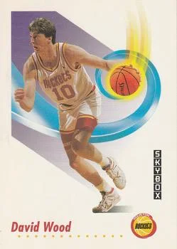 1991-92 SkyBox David Wood #110 card image