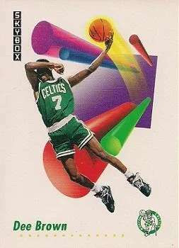 1991-92 SkyBox Dee Brown #13 card image