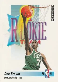 1991-92 SkyBox Dee Brown ART #322 card image