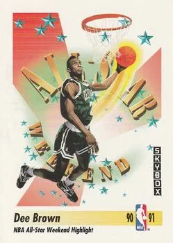 1991-92 SkyBox Dee Brown ASWHL #315 card image