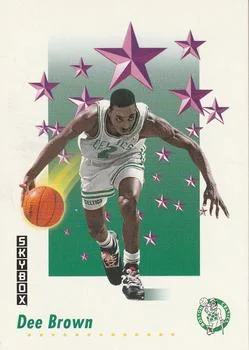 1991-92 SkyBox Dee Brown RS #487 card image