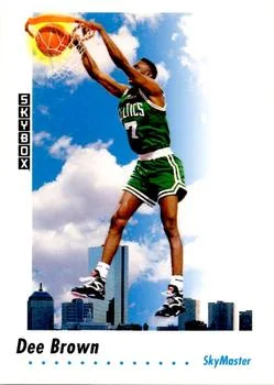 1991-92 SkyBox Dee Brown SKM #577 card image