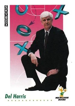 1991-92 SkyBox Del Harris CO #392 card image
