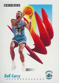 1991-92 SkyBox Dell Curry #25 card image