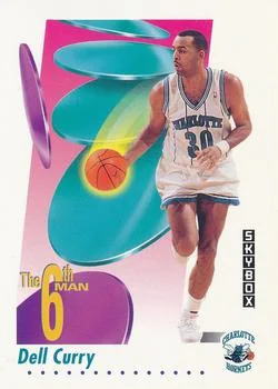 1991-92 SkyBox Dell Curry SM #434 card image