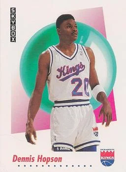 1991-92 SkyBox Dennis Hopson #642 card image