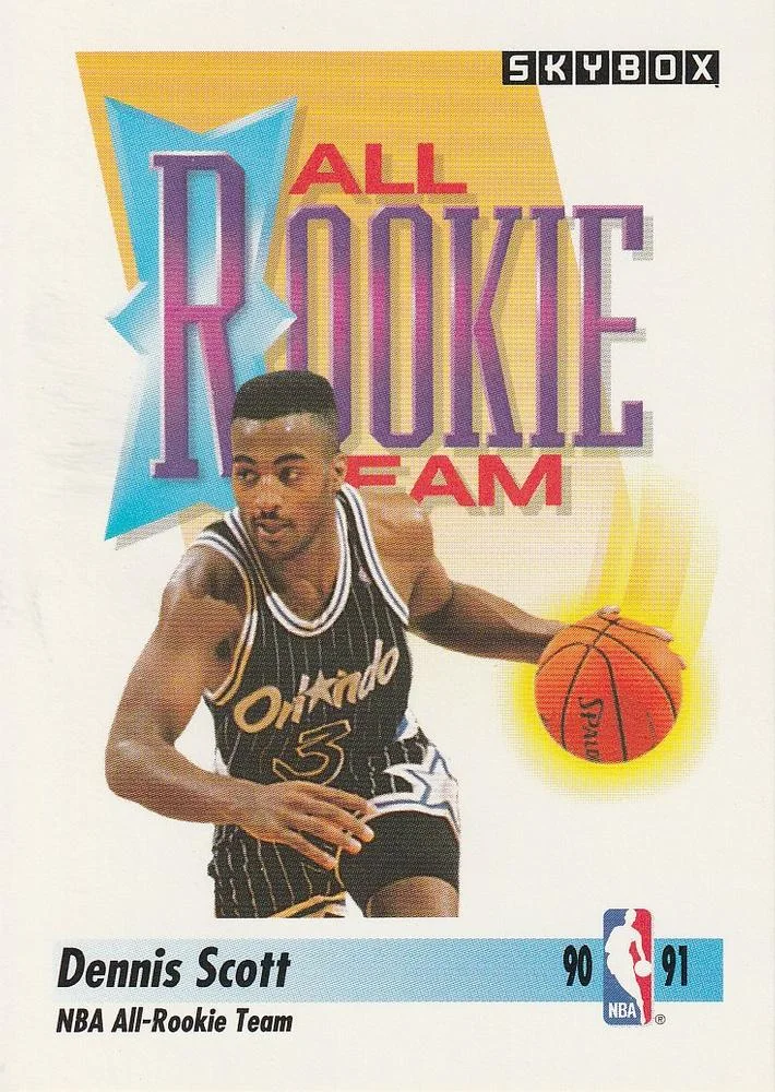 1991-92 SkyBox Dennis Scott ART #320 card image