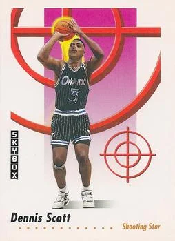 1991-92 SkyBox Dennis Scott SS #602 card image