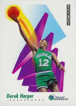 1991-92 SkyBox Derek Harper #60 card image
