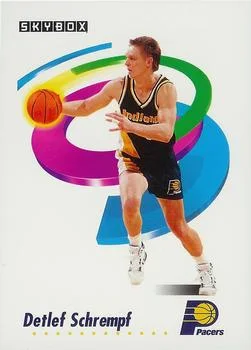 1991-92 SkyBox Detlef Schrempf #117 card image
