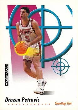 1991-92 SkyBox Drazen Petrovic SS #599 card image