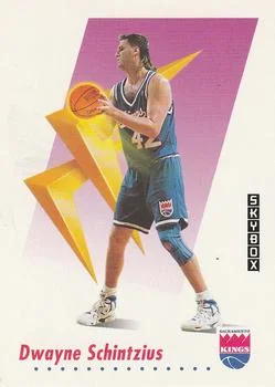 1991-92 SkyBox Dwayne Schintzius #645 card image