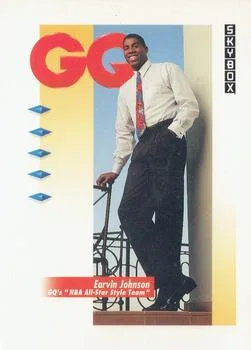 1991-92 SkyBox Earvin Johnson GQ #323 card image