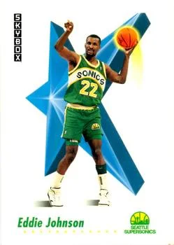 1991-92 SkyBox Eddie Johnson #270 card image