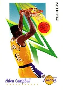 1991-92 SkyBox Elden Campbell #133 card image