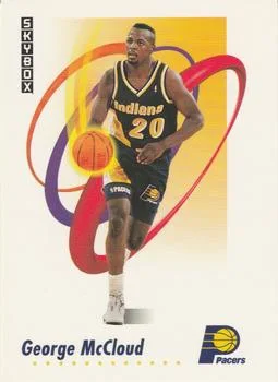 1991-92 SkyBox George McCloud #113 card image