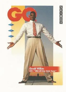 1991-92 SkyBox Gerald Wilkins GQ #327 card image
