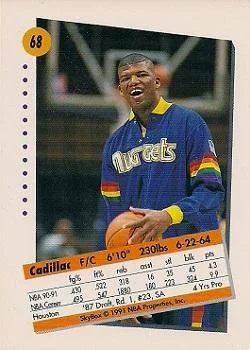 1991-92 SkyBox Greg Anderson #68 card back image