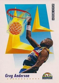 1991-92 SkyBox Greg Anderson #68 card image