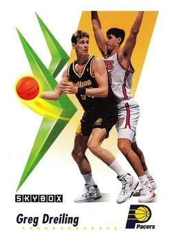 1991-92 SkyBox Greg Dreiling #111 card image