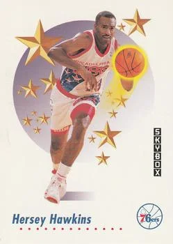1991-92 SkyBox Hersey Hawkins RS #505 card image
