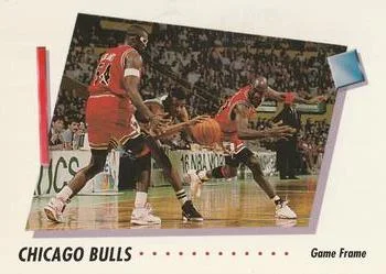1991-92 SkyBox Horace Grant / Michael Jordan #408 card image