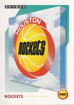 1991-92 SkyBox Houston Rockets TC #360 card image