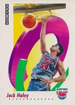 1991-92 SkyBox Jack Haley #183 card image