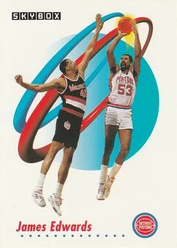 1991-92 SkyBox James Edwards #82 card image