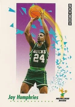 1991-92 SkyBox Jay Humphries #158 card image