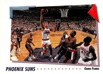 1991-92 SkyBox Jeff Hornacek / Dan Majerle / Mark West #425 card image