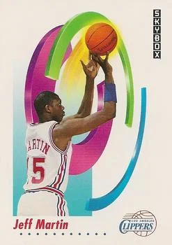 1991-92 SkyBox Jeff Martin #128 card image