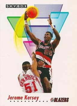 1991-92 SkyBox Jerome Kersey #239 card image