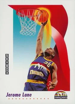1991-92 SkyBox Jerome Lane #71 card image