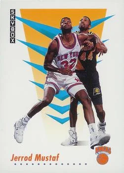 1991-92 SkyBox Jerrod Mustaf #191 card image