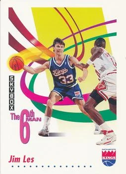 1991-92 SkyBox Jim Les SM #454 card image