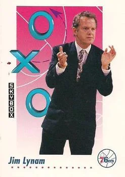 1991-92 SkyBox Jim Lynam CO #397 card image