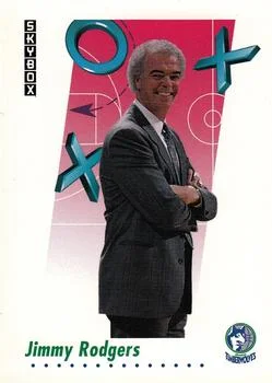1991-92 SkyBox Jimmy Rodgers CO #393 card image