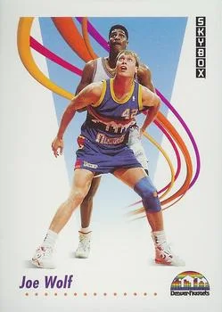 1991-92 SkyBox Joe Wolf #76 card image