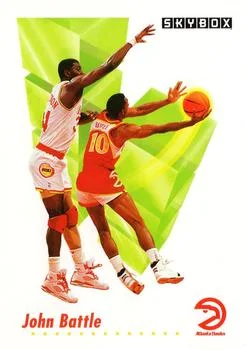 1991-92 SkyBox John Battle #1 card image