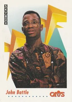 1991-92 SkyBox John Battle #621 card image