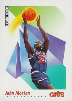 1991-92 SkyBox John Morton #51 card image