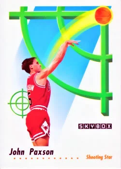 1991-92 SkyBox John Paxson SS #598 card image