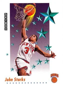 1991-92 SkyBox John Starks RS #503 card image