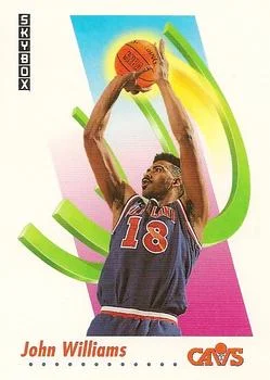 1991-92 SkyBox John Williams #55 card image
