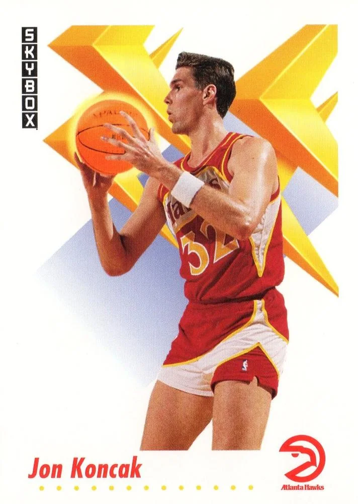 1991-92 SkyBox Jon Koncak #3 card image