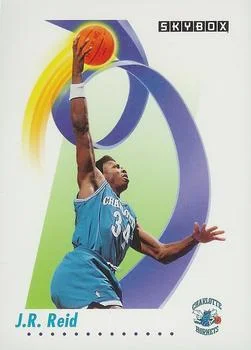 1991-92 SkyBox J.R. Reid #32 card image