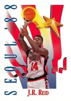 1991-92 SkyBox J.R. Reid USA #554 card image
