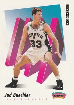 1991-92 SkyBox Jud Buechler #647 card image